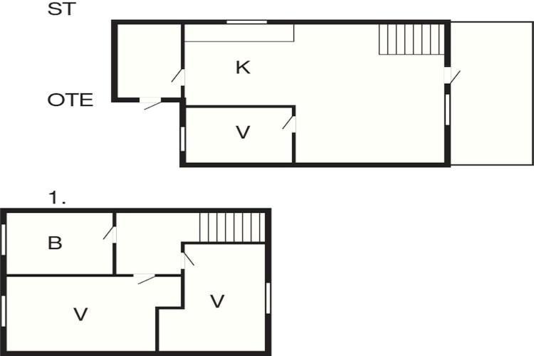 4 Person Holiday Home In R M Sønderby Exterior foto
